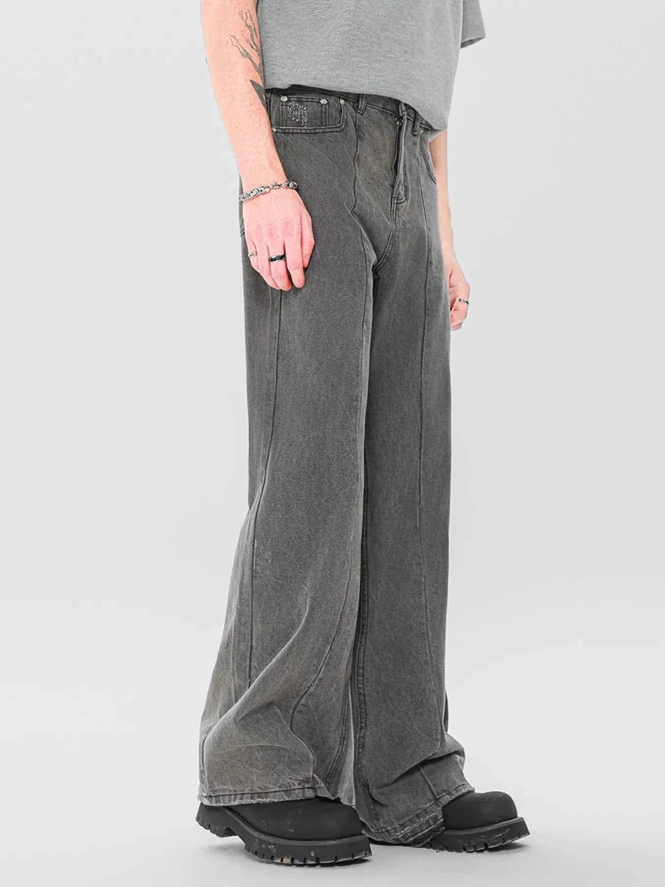 High-Waisted Flare Jeans