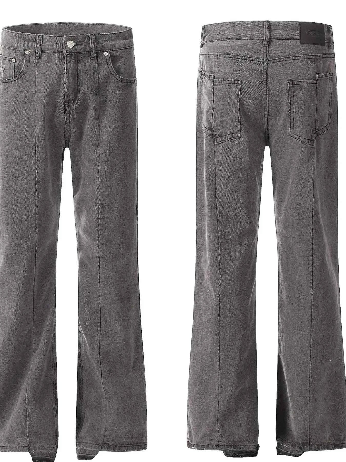 High-Waisted Flare Jeans