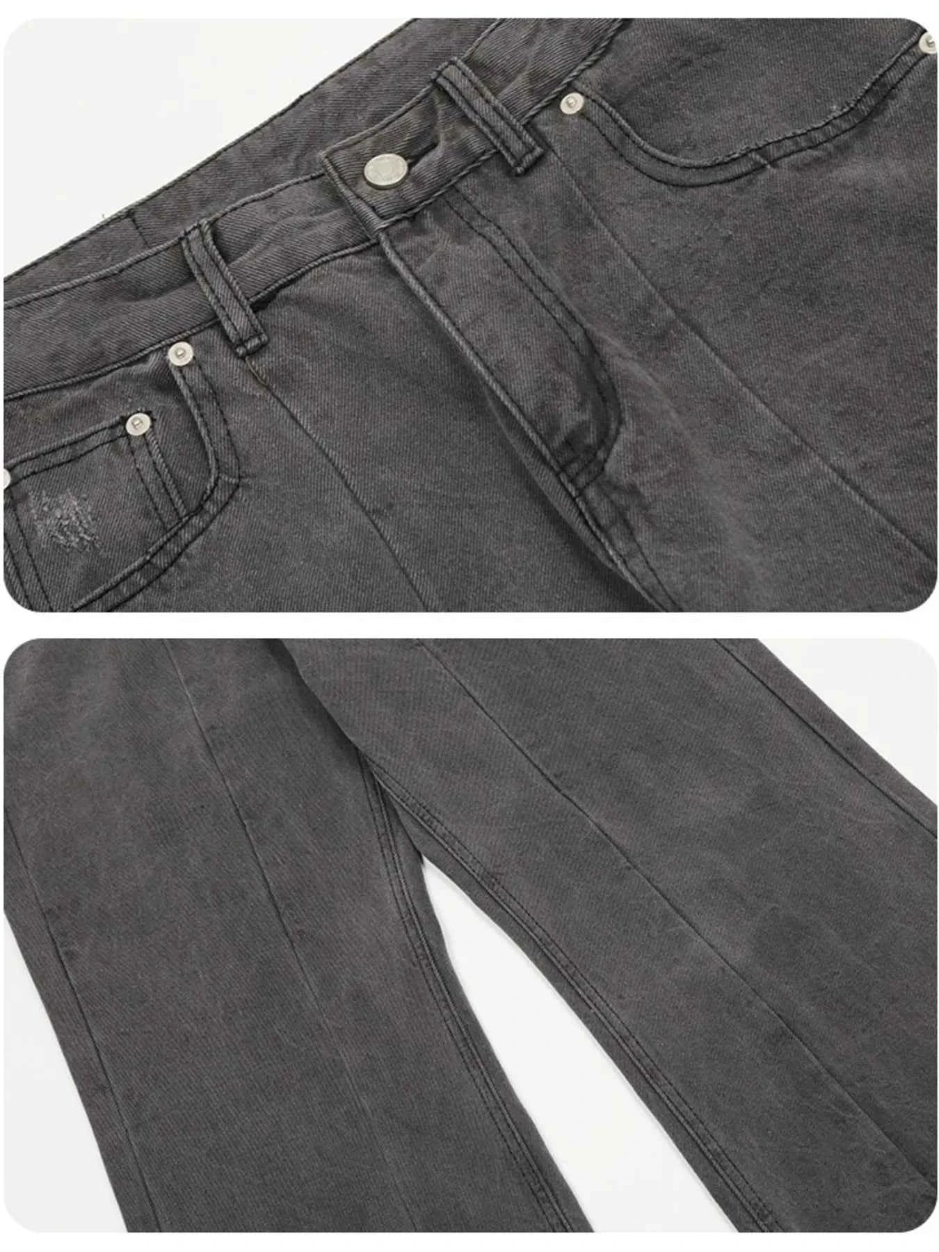 High-Waisted Flare Jeans