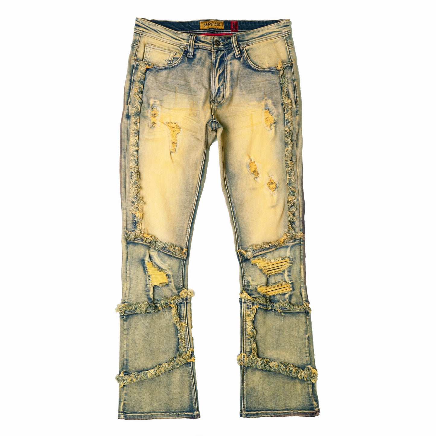 M1997 Gianos Semi Stacked Jeans - Antique