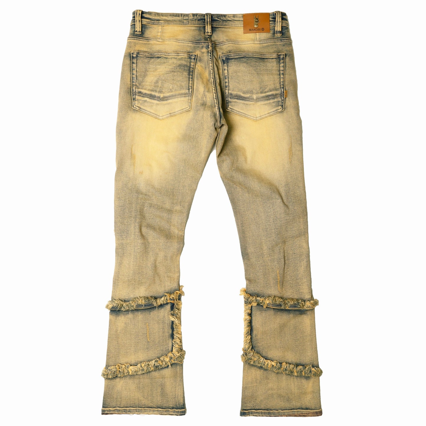 M1997 Gianos Semi Stacked Jeans - Antique