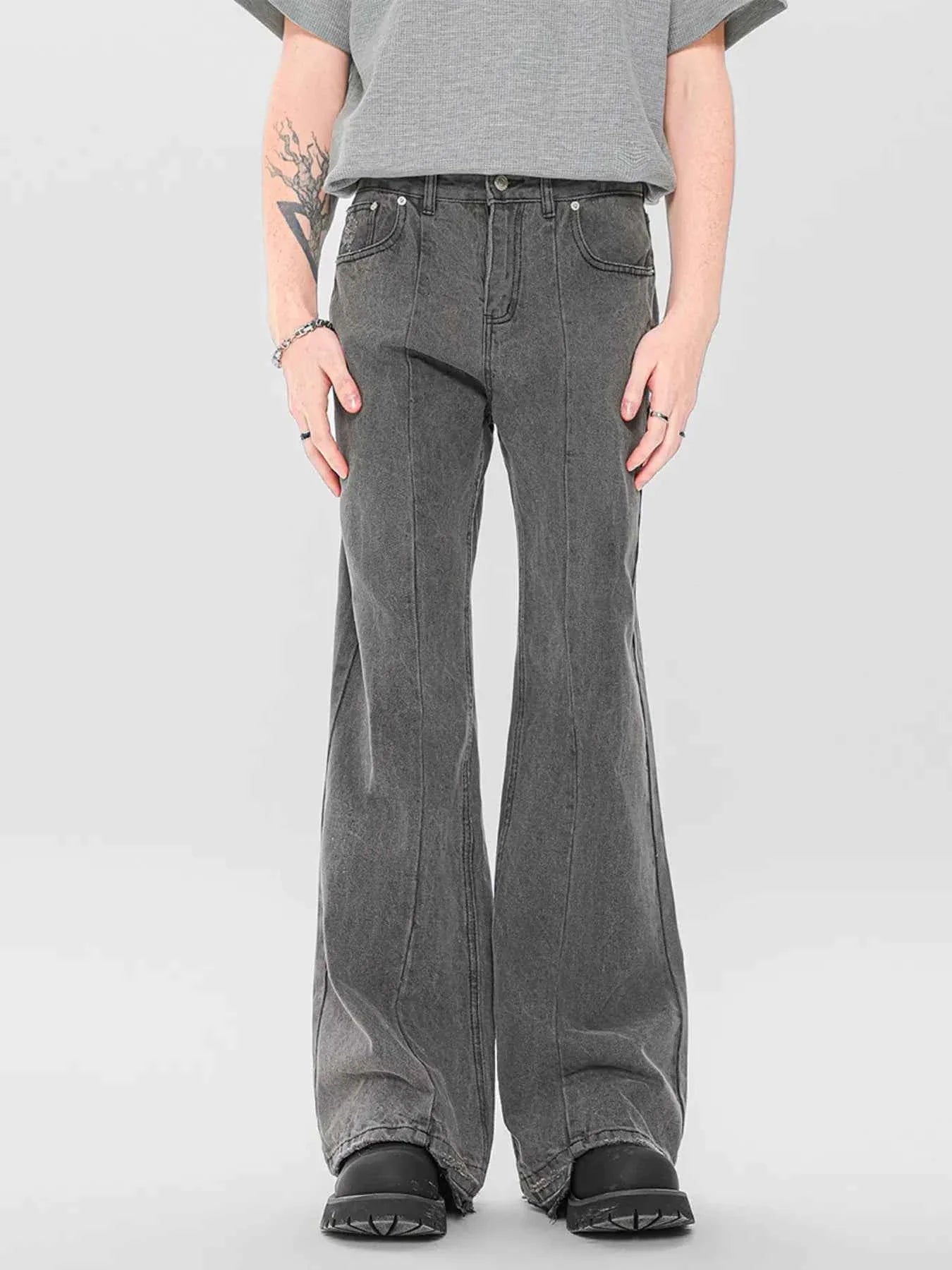 High-Waisted Flare Jeans