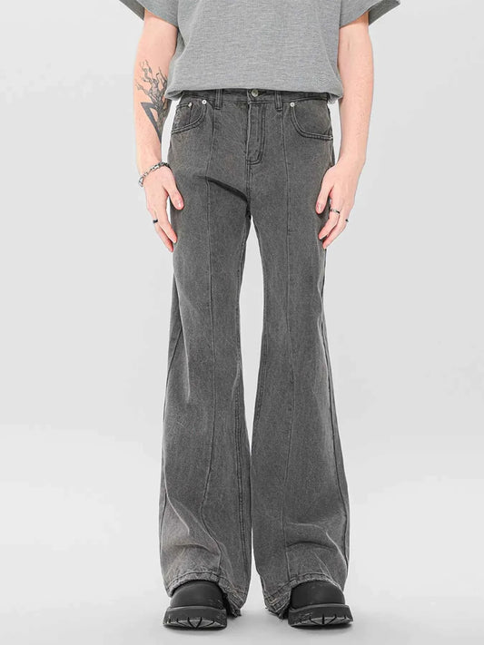 High-Waisted Flare Jeans